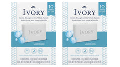 Jabón Ivory original en barra de 113 g, suave para piel sensible.