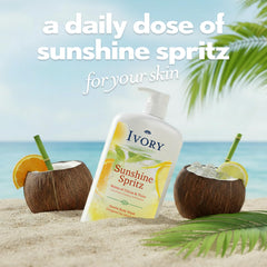 Ivory Body Wash pH-balanced formula image suggests balanced skin after use.