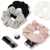 Ivyu Pocket Scrunchies con cierre oculto para guardar dinero y llaves