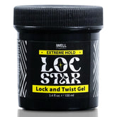 IWELL Signature Loc Star Braid Gel bottle for strong hold with a clean finish.
