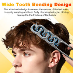 Izycoon curly hair use demonstrates smooth glide through coils