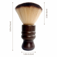 Jaasuee neck duster around ears and neckline designed for client comfort.
