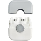 Jaasuee two-pack trimmer gray compact in hand for travel grooming