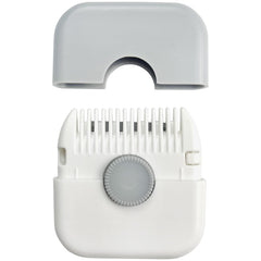 Jaasuee two-pack trimmer gray compact in hand for travel grooming