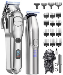 Jack and Rose clippers set for home use delivering professional-like cuts.