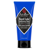 Jack Black Beard Lube Conditioning Shave bottle demonstrates the versatile glide-ready formula.