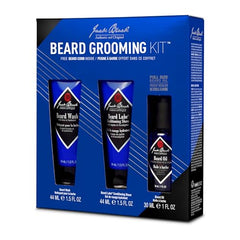 Beard wash bottle with sulfate-free formula cleanses and conditions