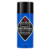 Jack Black Clean Break moisturizer bottle, oil-free, shine-free finish for daily use.