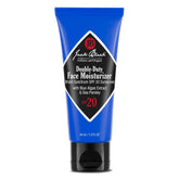 Jack Black Double-Duty Face Moisturizer SPF 20 bottle providing daily hydration and sun protection.