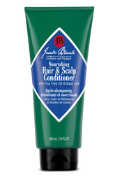 Jack Black Nourishing Hair Scalp Conditioner bottle showing hydration without heaviness