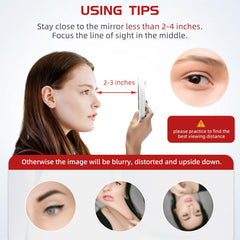 Jadazror travel magnifier with tweezers helps on-the-go grooming routines.