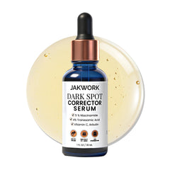 Jakwork serum tranexámico para rostro, aplicación suave y rápida.