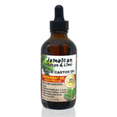 Jamaican Mango & Lime Black Castor Oil, botella-vertido, mejora la hidratación capilar