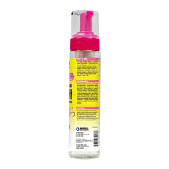 Jamaican Mango & Lime Braids Your Way Dry Wash foaming application on scalp and braids.