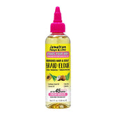 Jamaican Mango and Lime Braids Your Way Elixir bottle pour for fast braid hydration