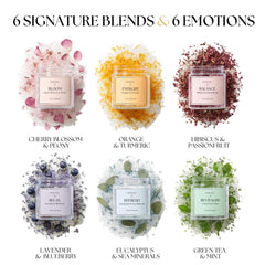 Jane & Bloom Lavender & Blueberry bath for calming relaxation