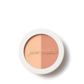 Jane Iredale Circle Delete Peach 2 application image shows smooth, crease-free under-eye coverage