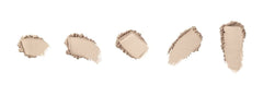 Jane Iredale PurePressed Base swatch shows natural, sheer-to-matte coverage.