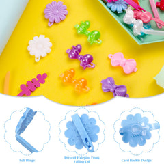 Diseños de dibujos animados Janinka, clips coloridos que atraen miradas en cualquier ocasión.