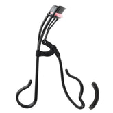 JAPONESQUE lash curler universal-fit open curling surface for most eye shapes.