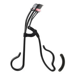 JAPONESQUE lash curler universal-fit open curling surface for most eye shapes.