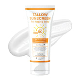 Jardient beef tallow sunscreen bottle front for outdoor protection