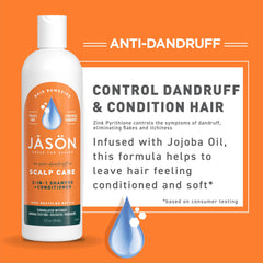 Jason con jojoba: ingredientes para suavidad y brillo natural.