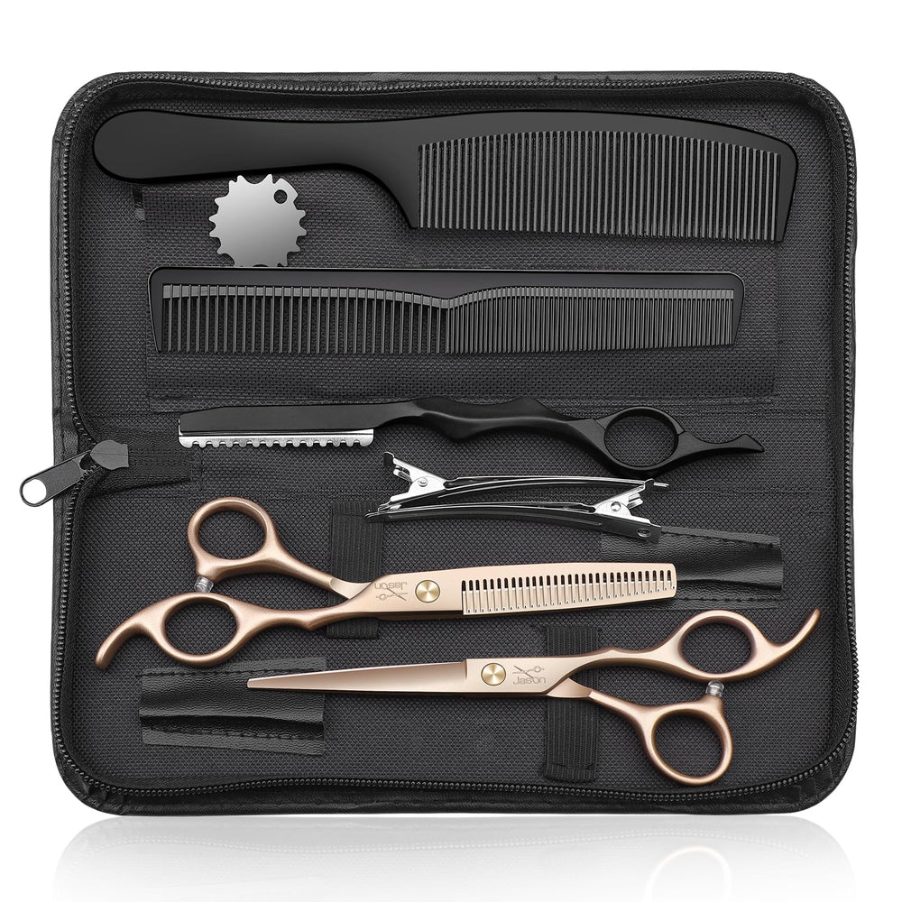 JASON 6.7-inch straight scissors for precise salon cuts
