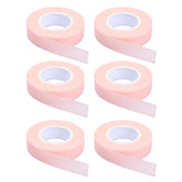 JASSINS pink eyelash tape 6-rolls for precise lash extensions.