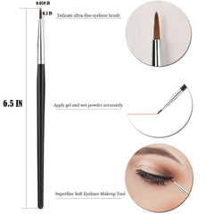 JASSINS flat setting brush for blending and setting eyeliner