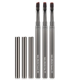 JASSINS flat clean-up brush for precise cuticle cleanup