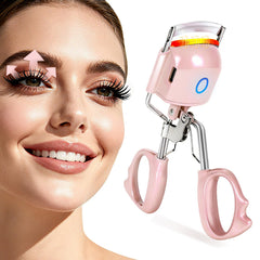 Javtoku heated eyelash curler front view for precise curling and control
