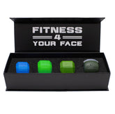 Jawzrsize Pop N Go blue for portable jaw workouts