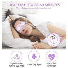 Jekeno mascarilla de vapor, textura suave para uso cómodo durante la siesta.