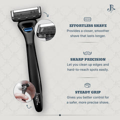 Jeremy's lubricating strip with argan oil and aloe for smoother glide.