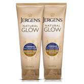 Jergens, botella derramando, bronceado gradual y natural para la piel