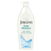 Jergens Daily Moisture, bote de 21 onzas, hidratación duradera para piel seca.