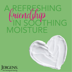 Closeup of Hydralucence blend on Jergens bottle.