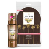 Mousse de Jergens Instant Sun con textura aireada para un bronceado uniforme.