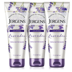 Jergens Lavanda: bote 7oz en pack 3 para hidratación profunda