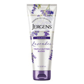 Jergens Lavender Body Butter packaging showcasing premium hydration for dry skin