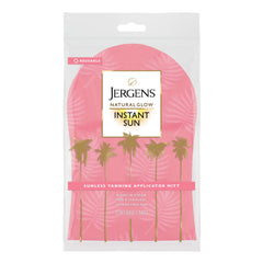 Guante aplicador Jergens Natural Glow protege las manos durante el bronceado.