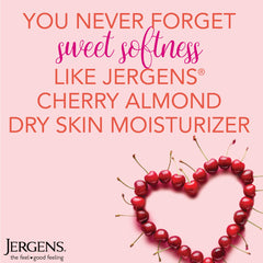 Textura ligera y absorción rápida de Jergens Original Scent para piel suave.