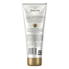 Closeup texture of Jergens Sandalwood Body Butter for daily hydration