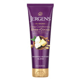 Jergens Shea Cocoa Whipped Butter bottle for deep hydration.
