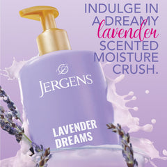Textura sedosa de la crema ligera para uso diario de Jergens Shea Fusion.