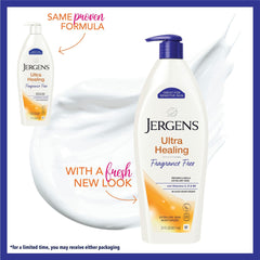 Textura suave de Jergens Ultra Healing para aplicación cómoda