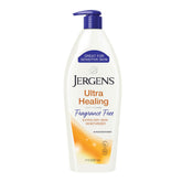 Jergens Ultra Healing, botella blanca, hidratación constante para la piel