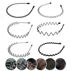 JERLITU metal headband pack offers six versatile styles for everyday wear.