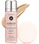 Jerome Alexander MagicMinerals base-aireado mini: cobertura uniforme para viaje.